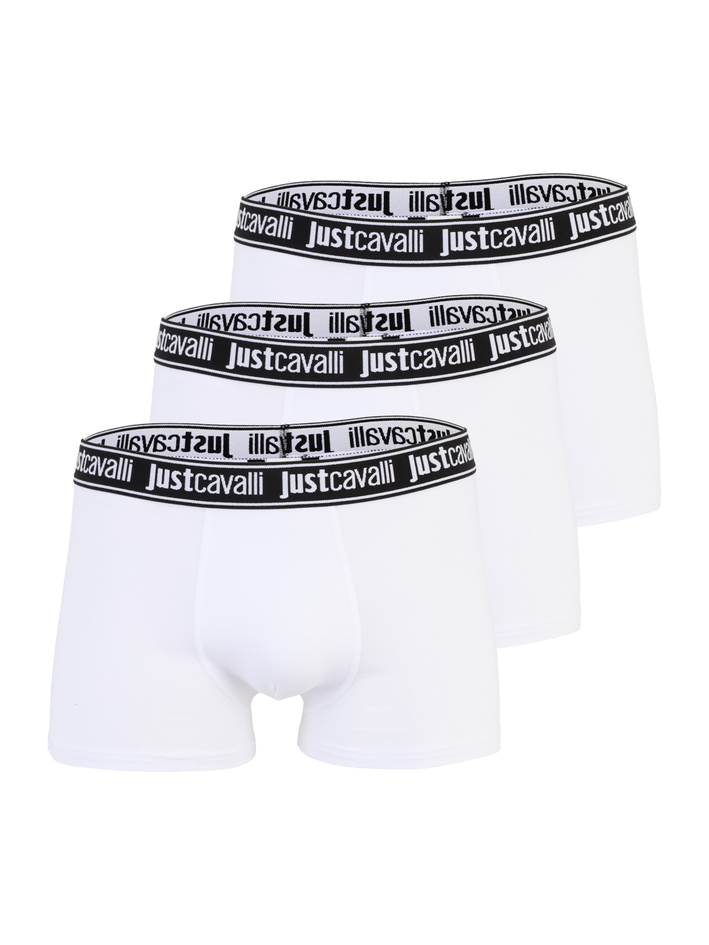 Boxeri de la Just Cavalli pe alb: față