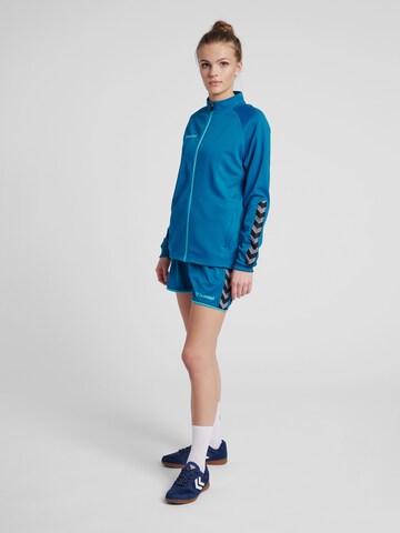 Hummel Trainingsjack in Blauw