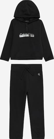 Calvin Klein Jeans Jogginganzug  'HERO' in Schwarz: predná strana