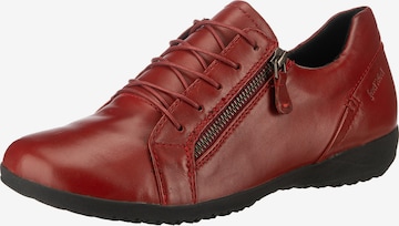 JOSEF SEIBEL Lace-Up Shoes 'Naly' in Red: front