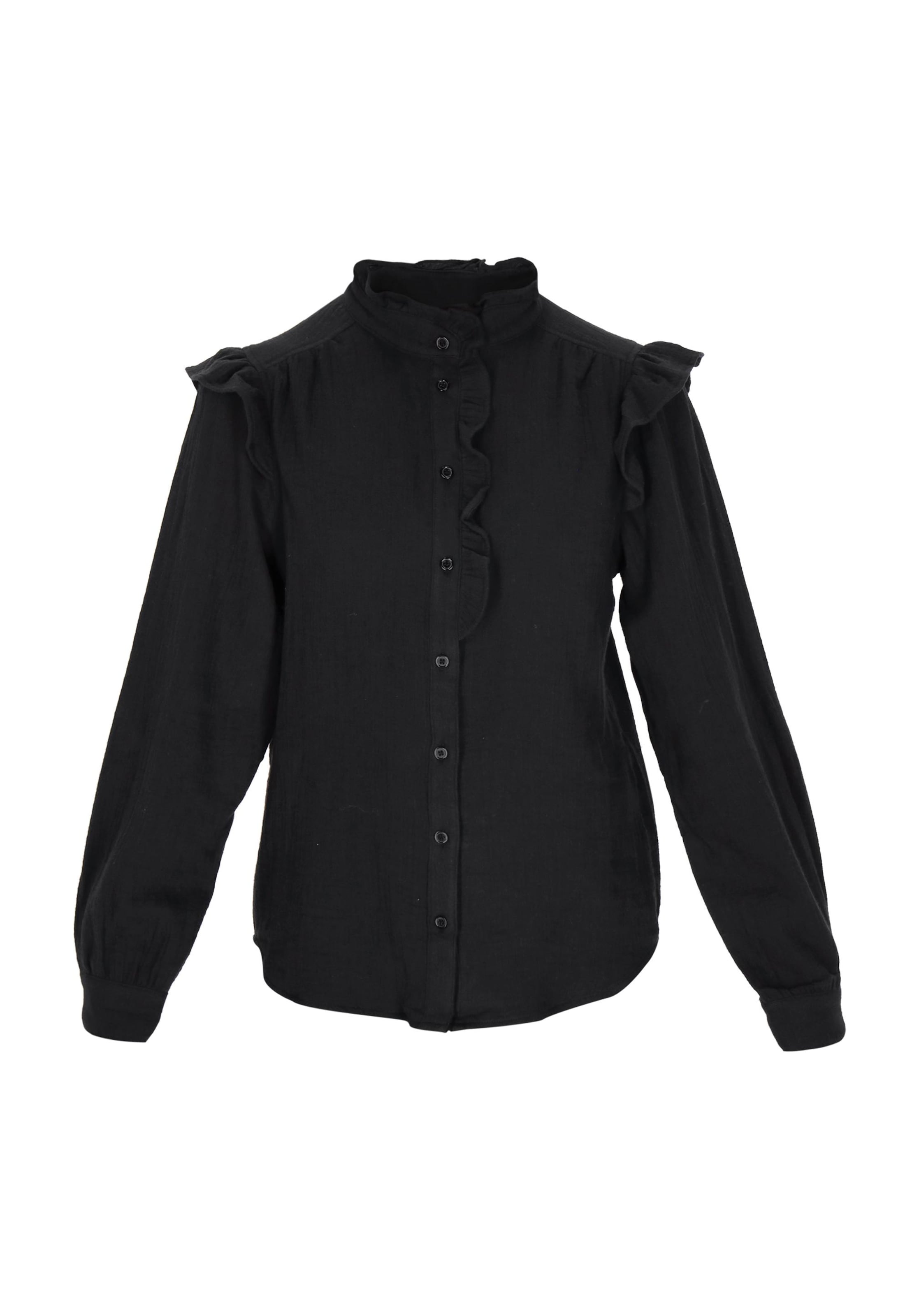 Chemisier 'Fashion Look' MAIRE en noir : devant