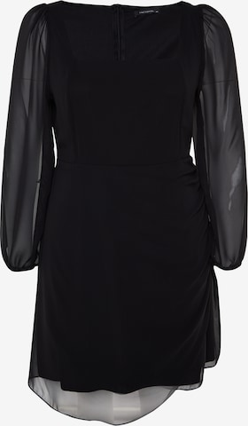 juoda Trendyol Curve Kokteilinė suknelė: priekis