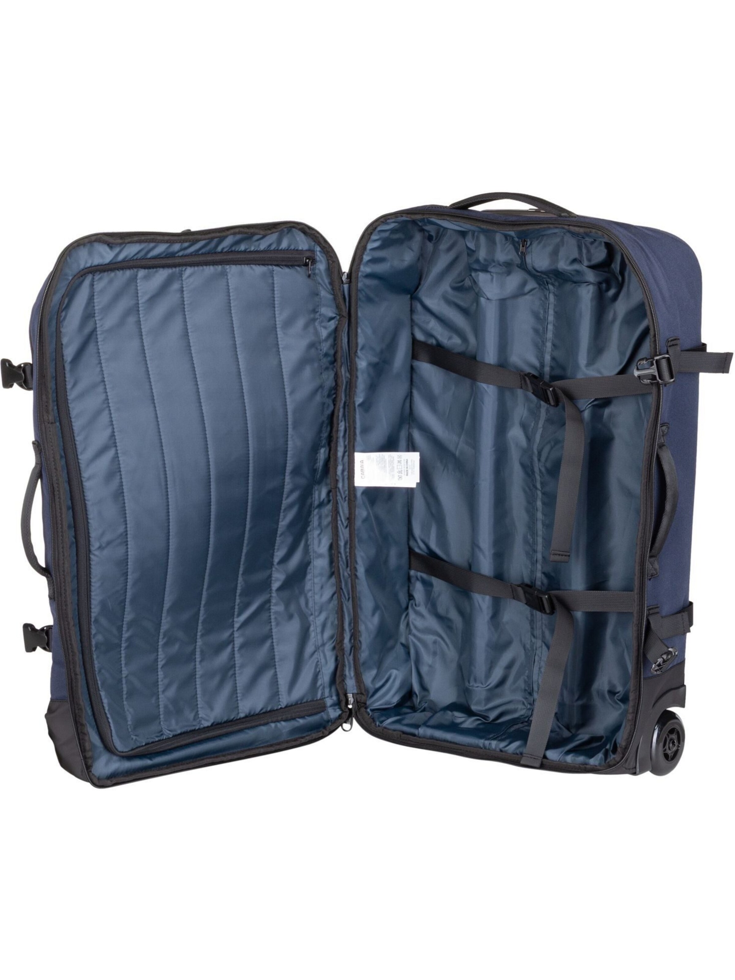 Cabaia Trolley 'Soft Suitcase Medium' in Blau