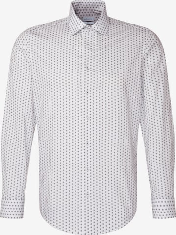 Coupe regular Chemise business SEIDENSTICKER en blanc : devant