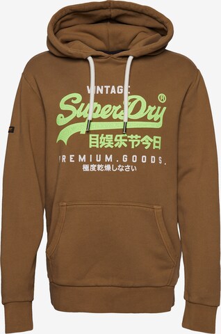 Superdry Sweatshirt i brun: forside