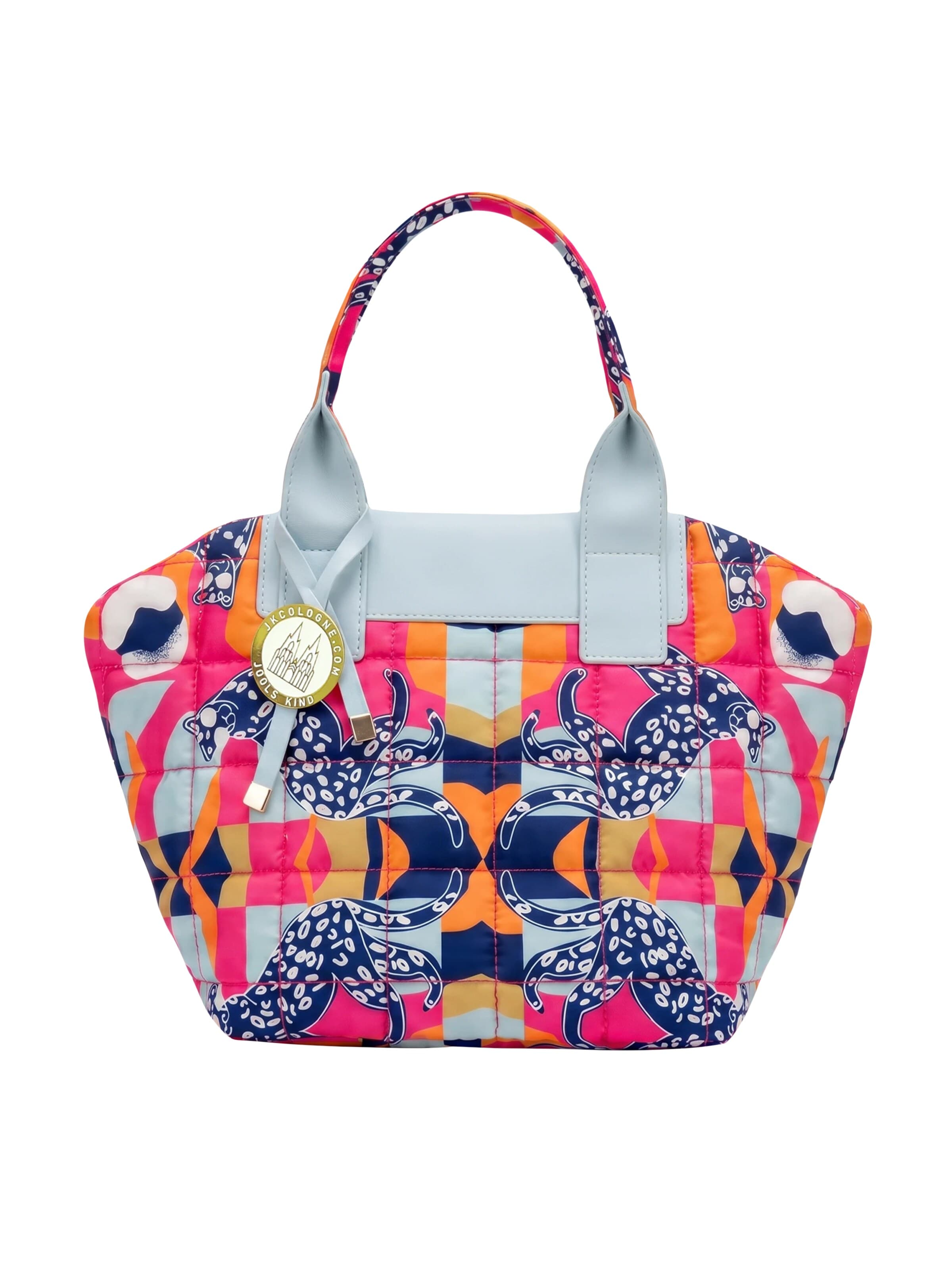 JKCOLOGNE Handbag 'JKCOLOGNE WILDTHING  S-Tote-Puffed Bag' in Mixed colors: front