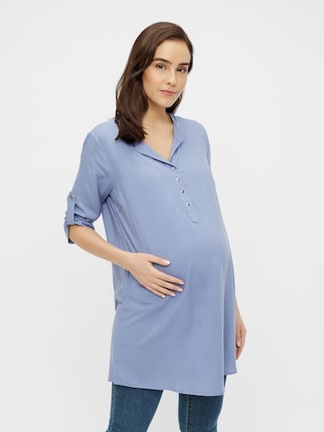MAMALICIOUS Tunic 'Mercy' in Blue: front