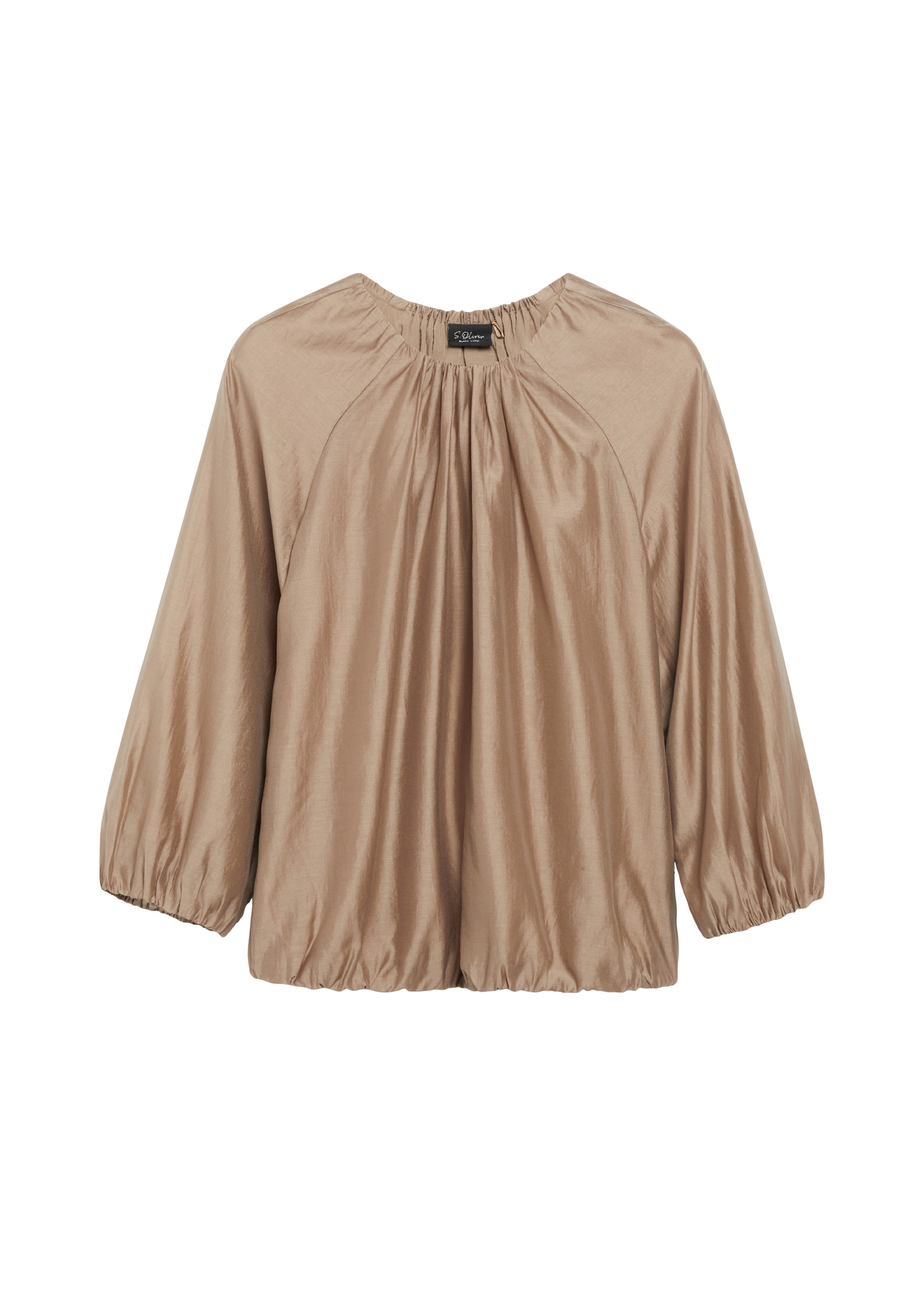 s.Oliver Bluse in Braun: Vorderseite