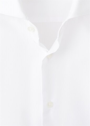 MANGO MAN Slim fit Button Up Shirt in White