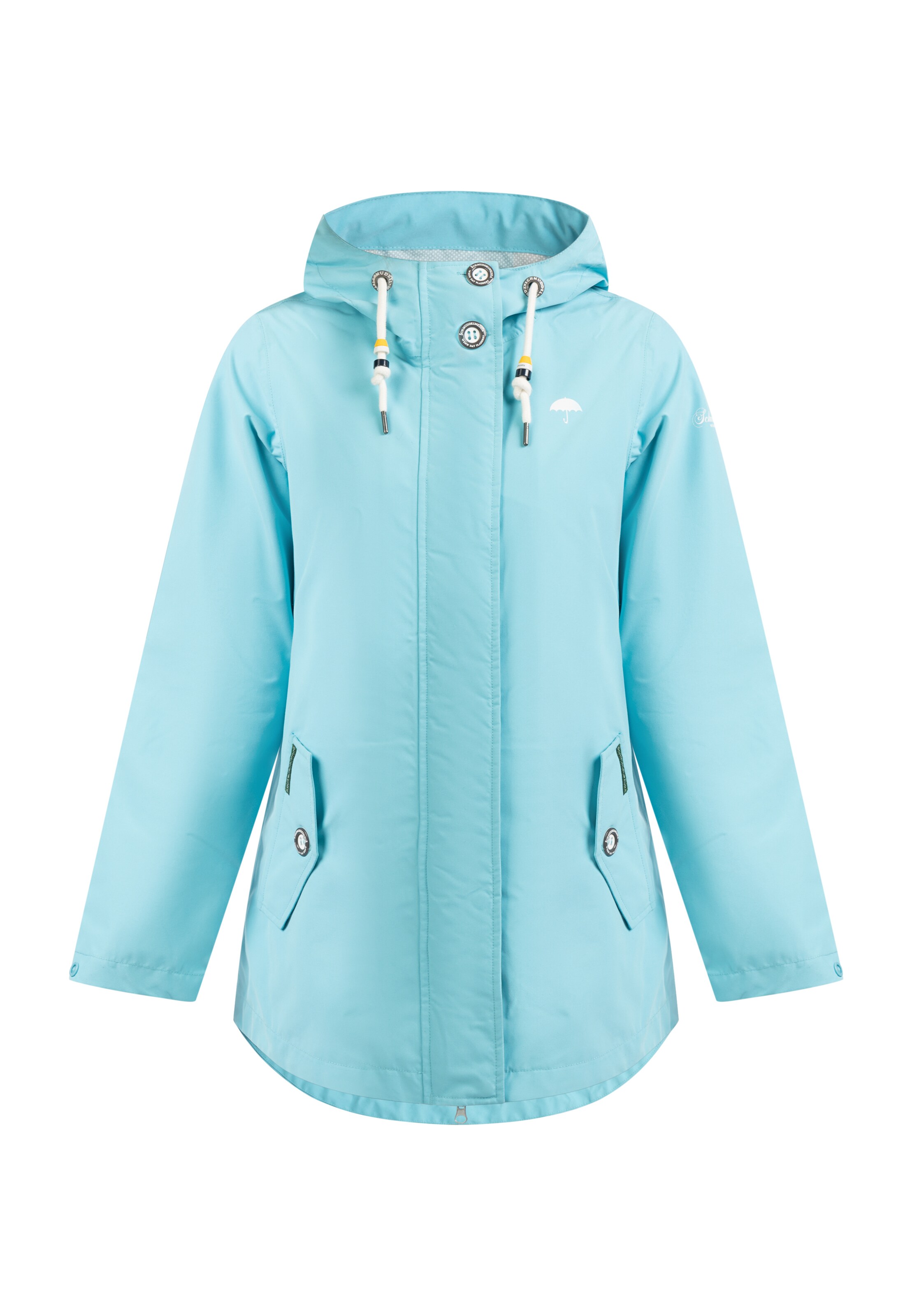 Schmuddelwedda Функционално яке в синьо: отпред