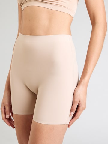 Perfect Secrets - Calças modeladoras 'Perfect Shaper' em castanho: frente