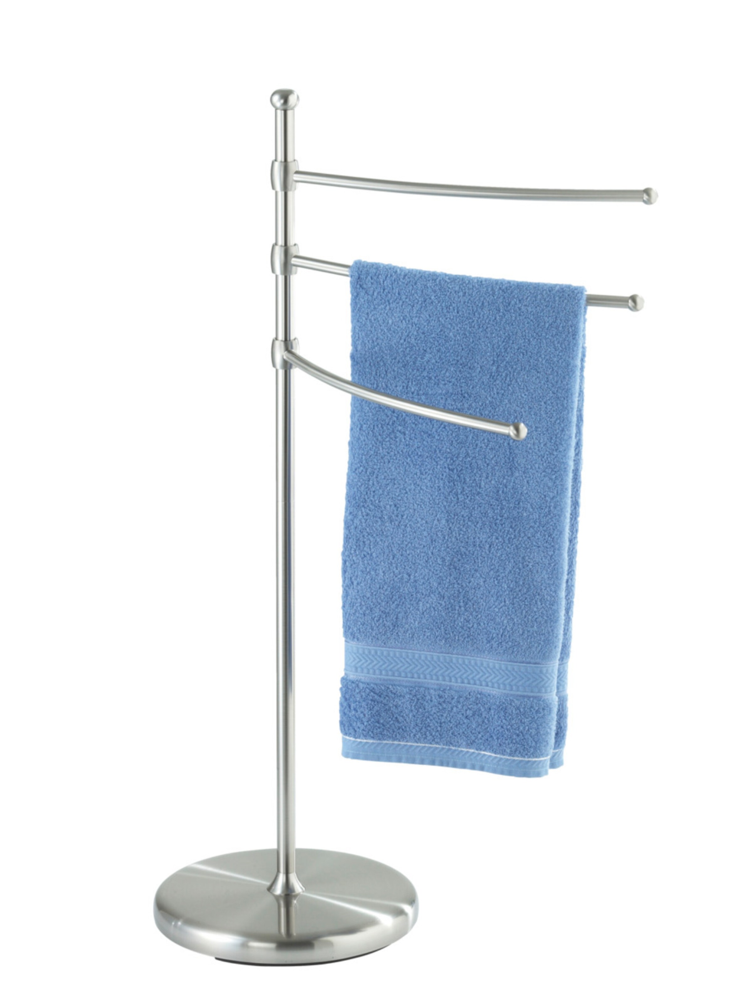 Wenko Handtuchständer in Silber: Vorderseite