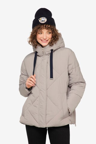 Veste fonctionnelle LAURASØN en beige : devant