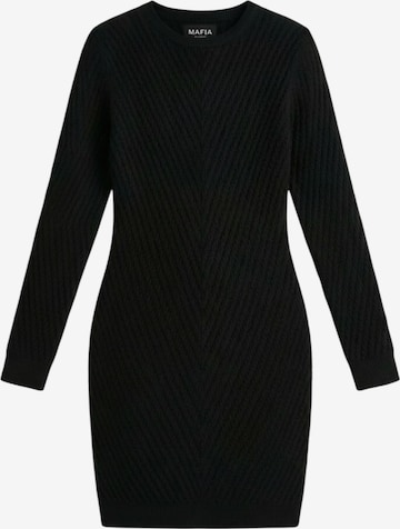 Robe Kleidermafia en noir : devant