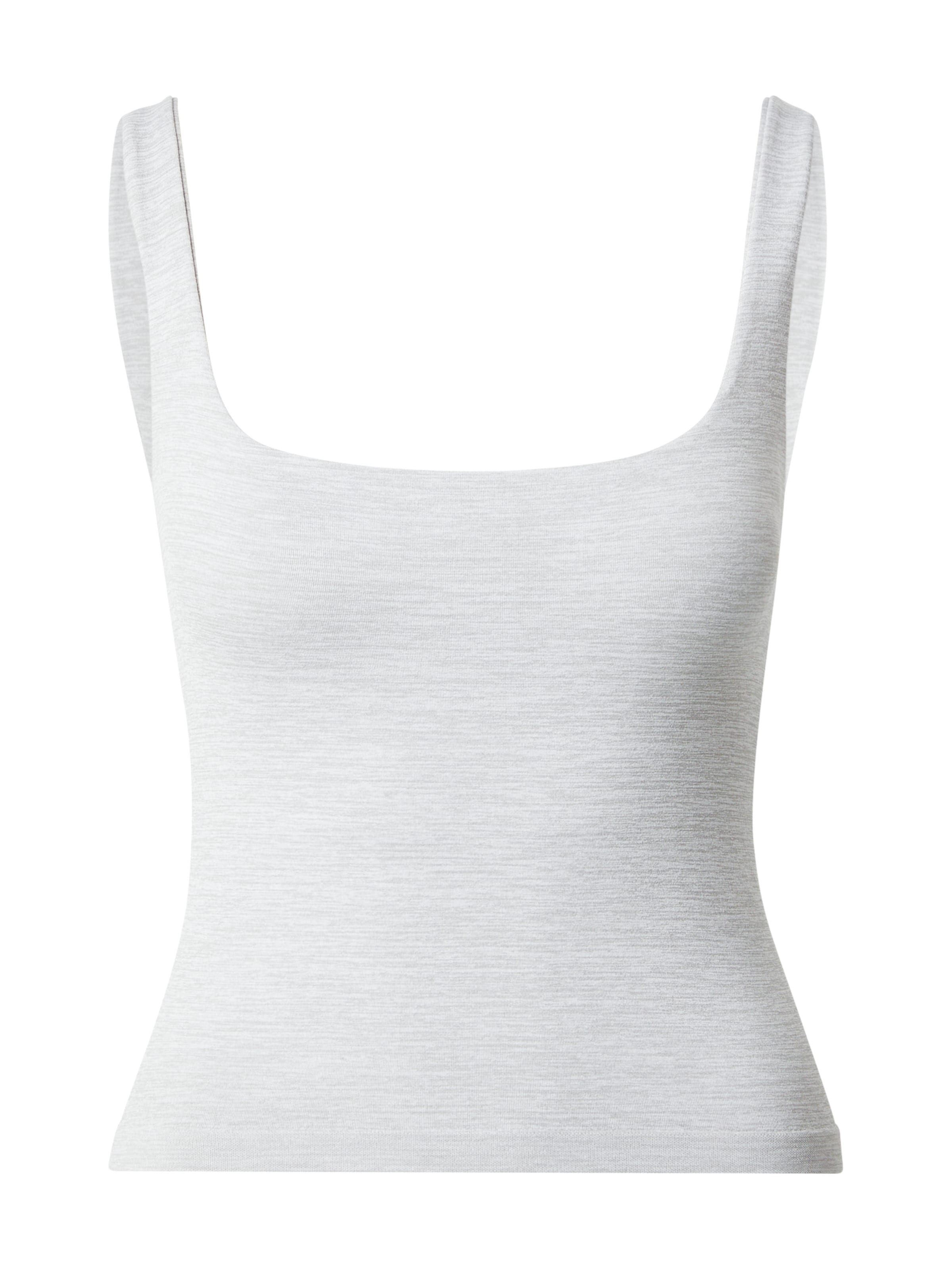 ICANIWILL Αθλητικό τοπ 'Smooth' σε γκρι: μπροστά