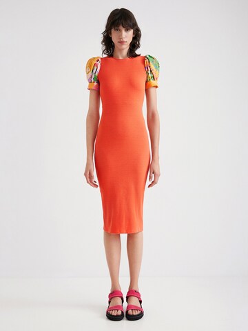 Desigual Dress 'Globo' in Orange