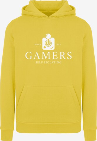 F4NT4STIC Sweatshirt ' SEVENSQUARED' in Yellow: front
