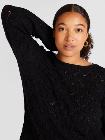 Vero Moda Curve Свитер 'VMCLUA' в Черный