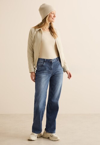 CECIL Regular Straight Leg Jeans in Blau