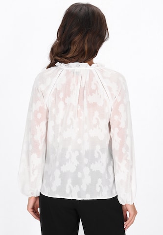 faina - Blusa en blanco