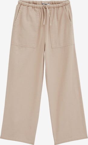 WE Fashion Regular Housut värissä beige: etupuoli