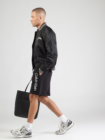 Calvin Klein Loosefit Byxa i svart
