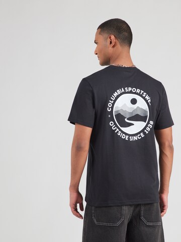 T-Shirt 'CSC™' COLUMBIA en noir : devant