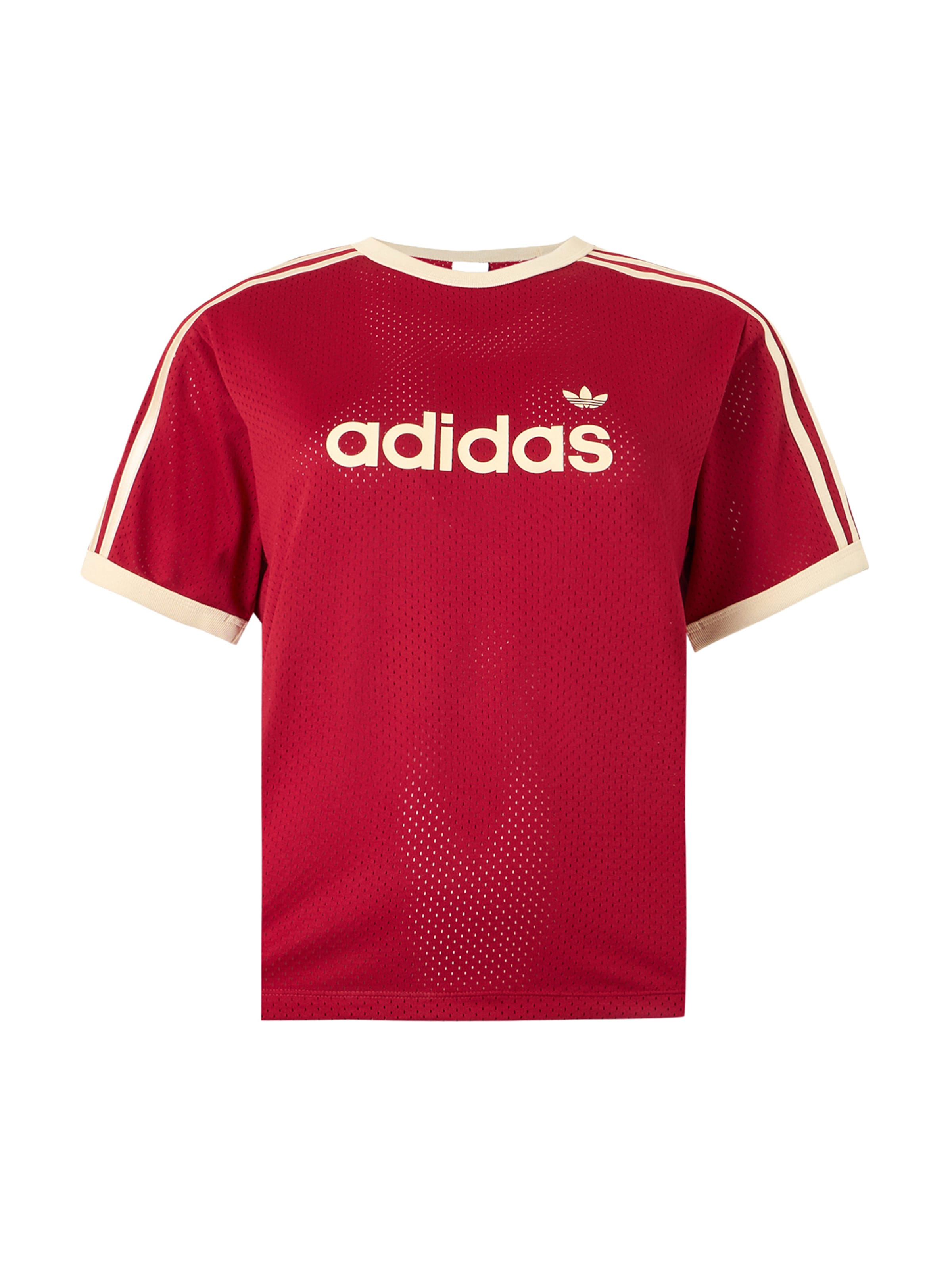 ADIDAS ORIGINALS Shirt 'Linear' in Red: front