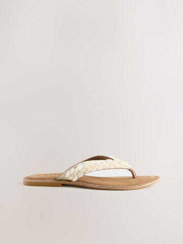 Tongs Next en beige
