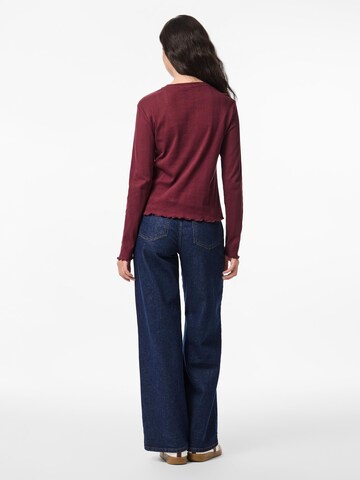 T-shirt PIECES en rouge