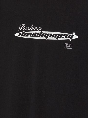 Pull&Bear T-Shirt in Schwarz
