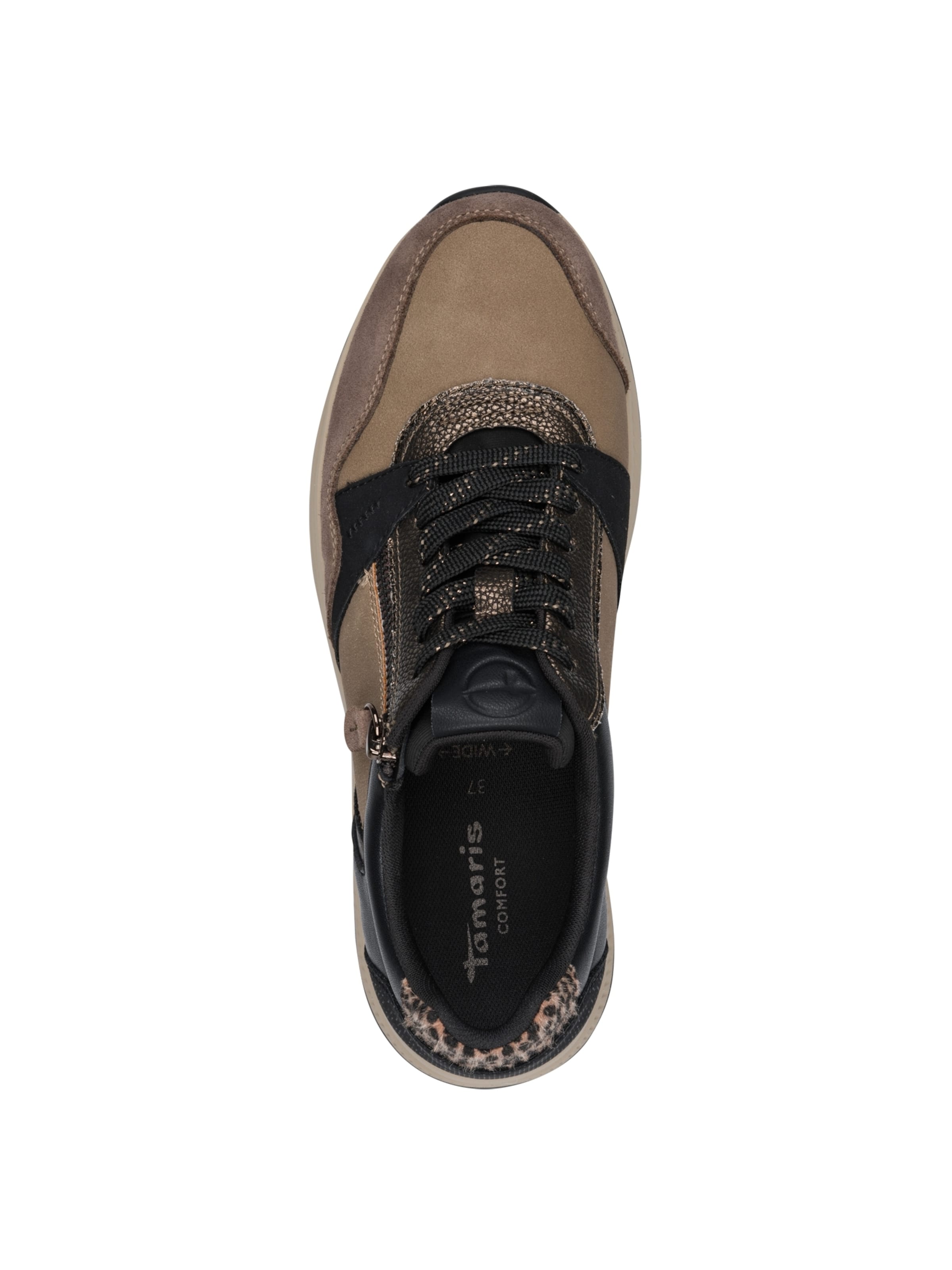 Tamaris Sneakers laag in Grijs