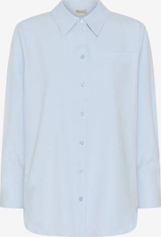 My Essential Wardrobe Bluse 'MWHace' i blå: forside