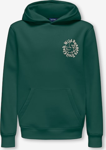 žalia Only & Sons Junior Megztinis be užsegimo 'OSJDANIEL': priekis