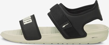 PUMA Sandals 'Softride' in Black: front