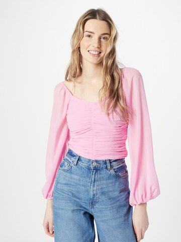 Abercrombie & Fitch - Blusa en rosa: frente