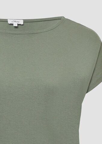 T-shirt s.Oliver en vert