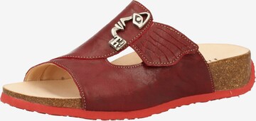 THINK! Mules 'Mizzi' in Red: front