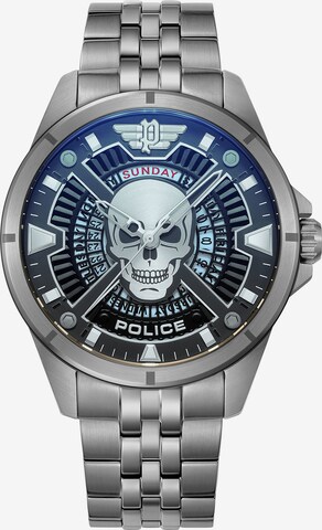 Montre à affichage analogique 'MALAWI' POLICE en bleu : devant