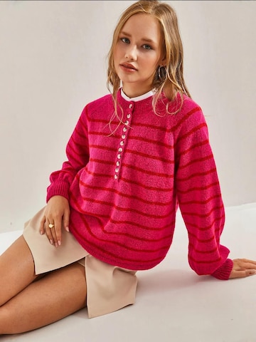 Pullover di Bianco Lucci in rosa