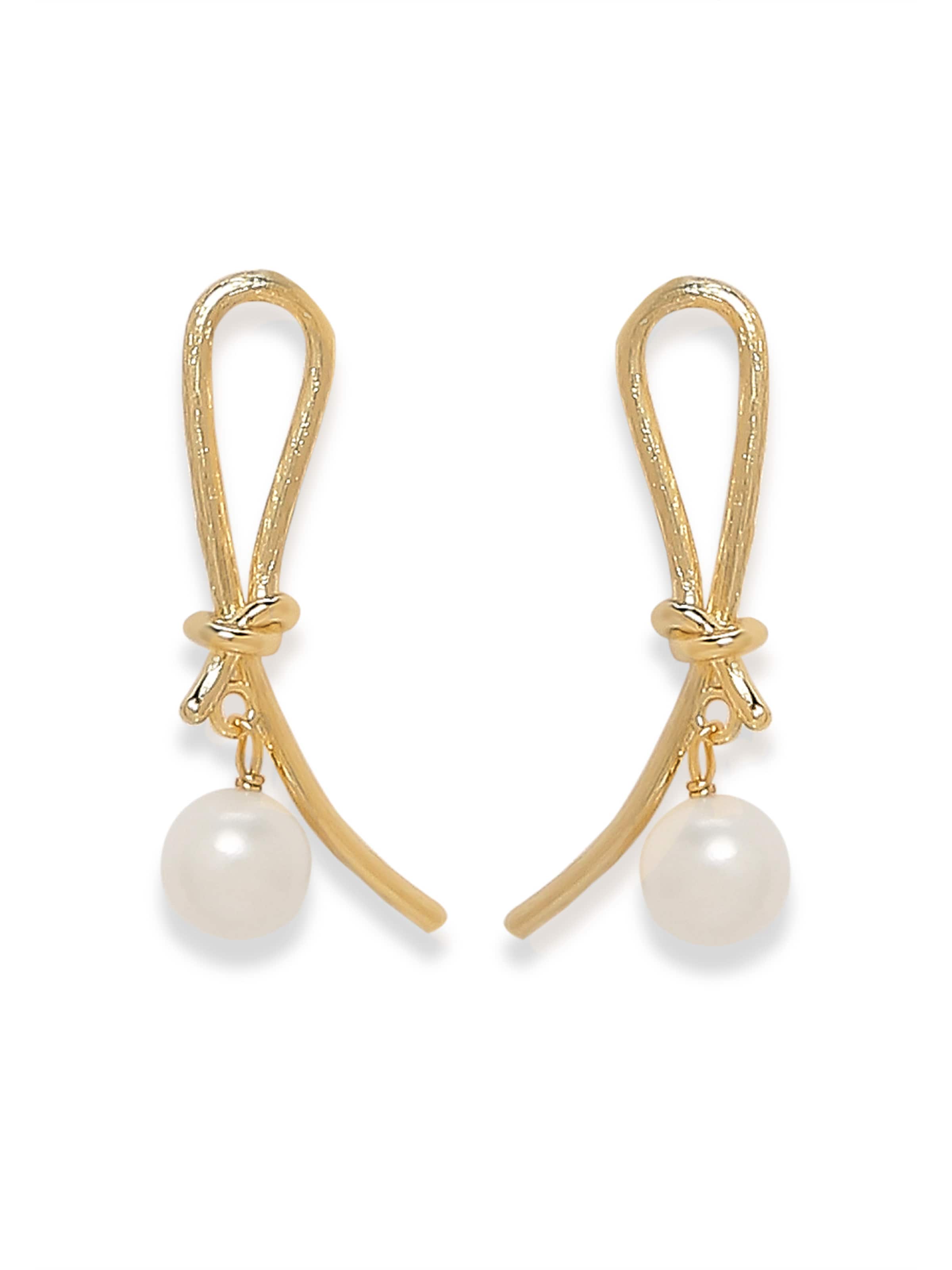 MISH Ohrringe 'Zia' in Gold: Vorderseite