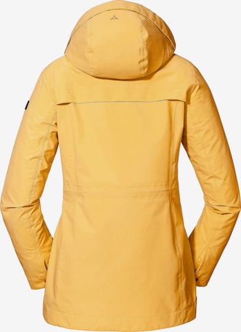 Schöffel Outdoor Jacket 'Eastleigh' in Yellow