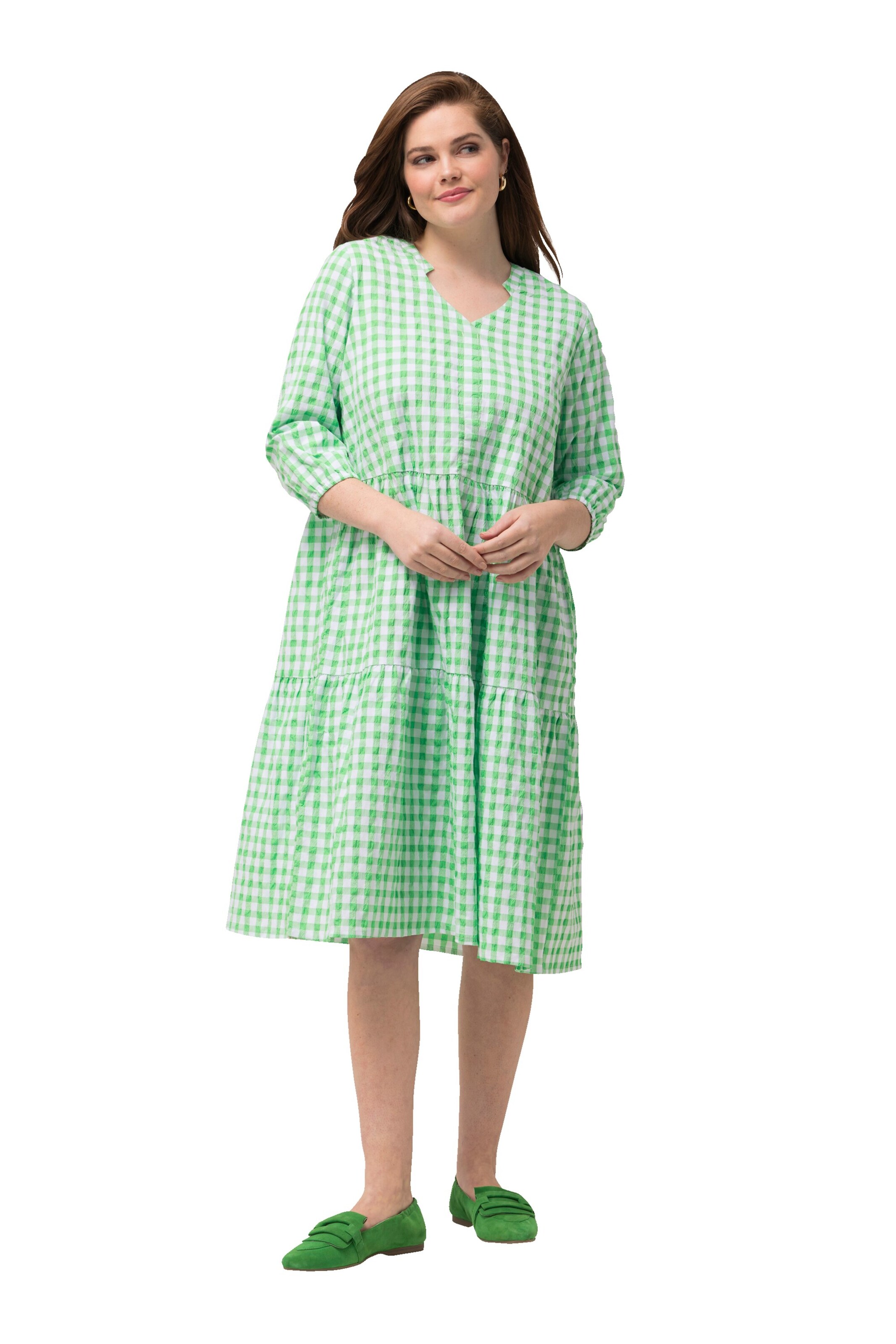 Ulla Popken Kleid in Grün