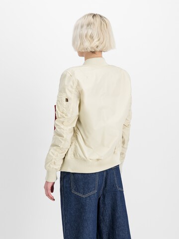ALPHA INDUSTRIES Tussenjas 'MA-1 TT' in Wit