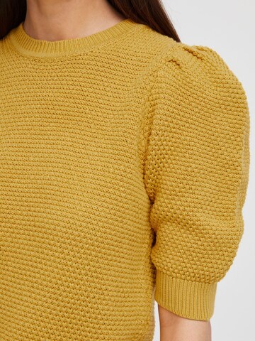 b.young Pullover 'Mikala' in Gelb