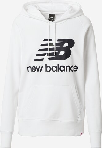 new balance Mikina – bílá: přední strana