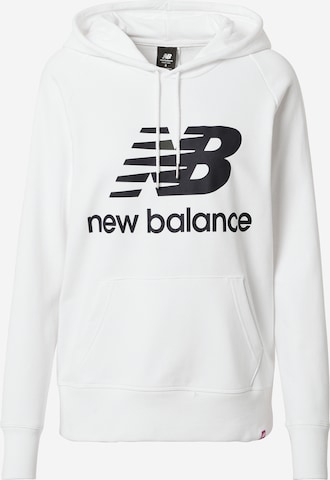 new balance Sweatshirt in White: front