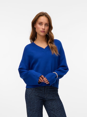 VERO MODAPulover 'VMGOLD' - plava boja: prednji dio