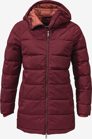 Veste outdoor 'Boston' Schöffel en rouge : devant
