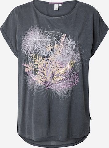 QS T-Shirt in Grau: Vorderseite